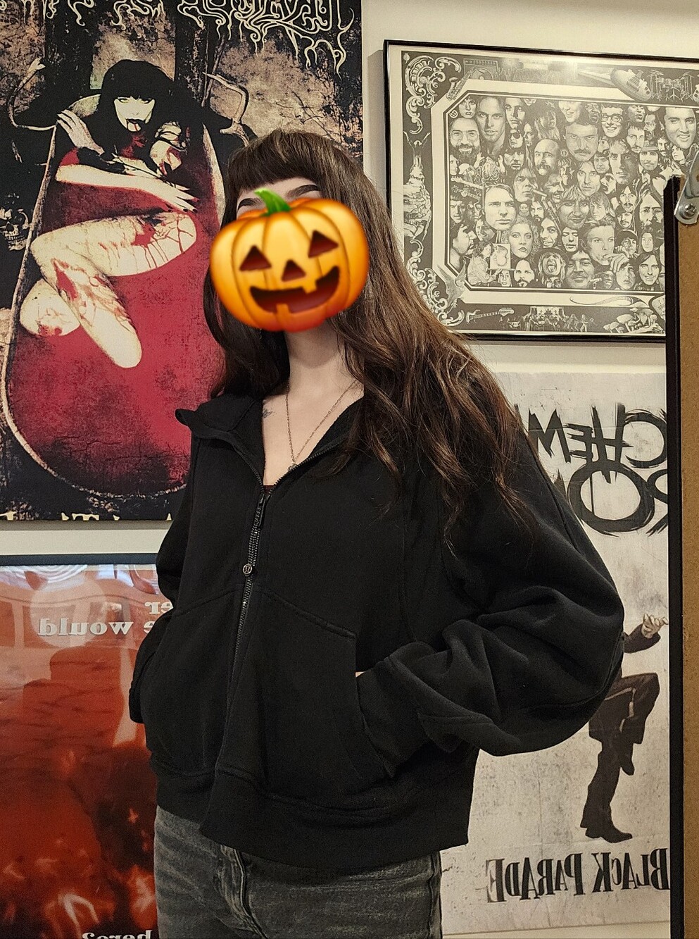 Black Zip Lululemon Hoodie